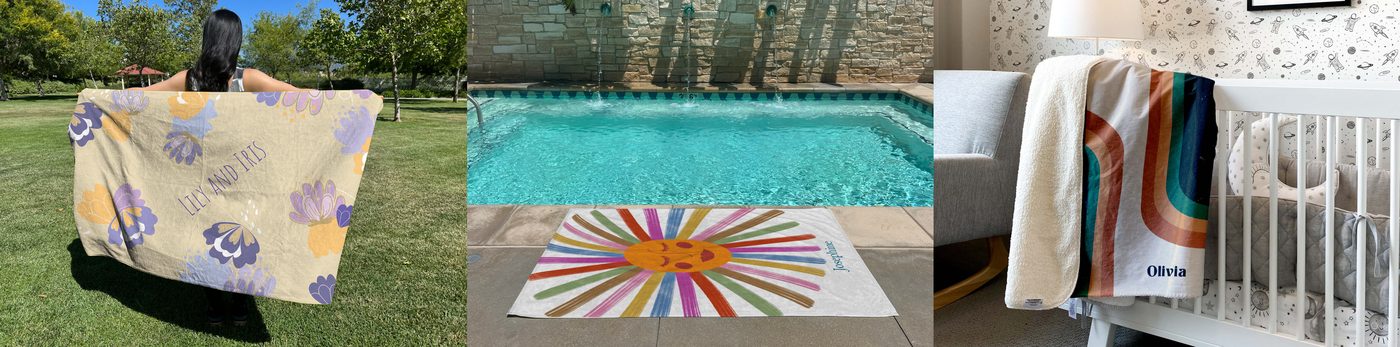 Custom personalized blanket